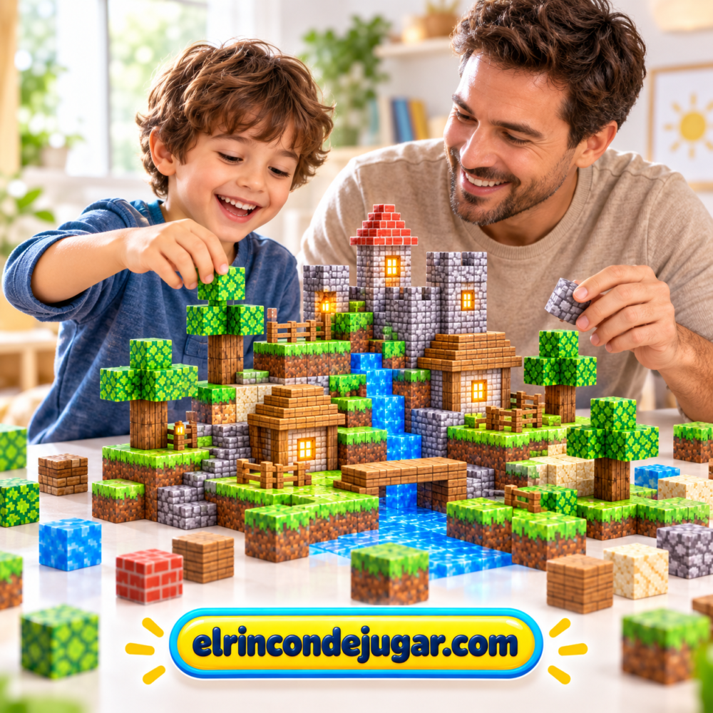 Cubos Magnéticos de Construcción 100 Piezas