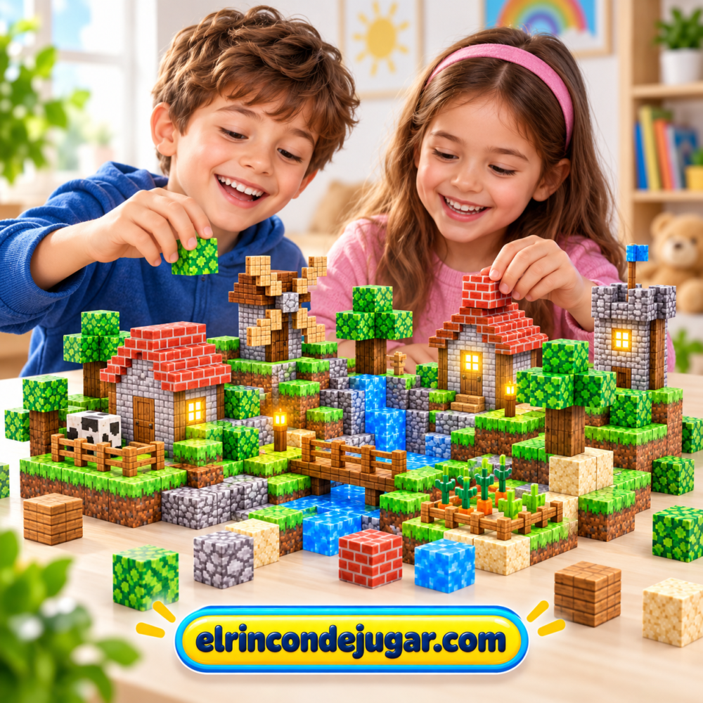 Cubos Magnéticos de Construcción 100 Piezas
