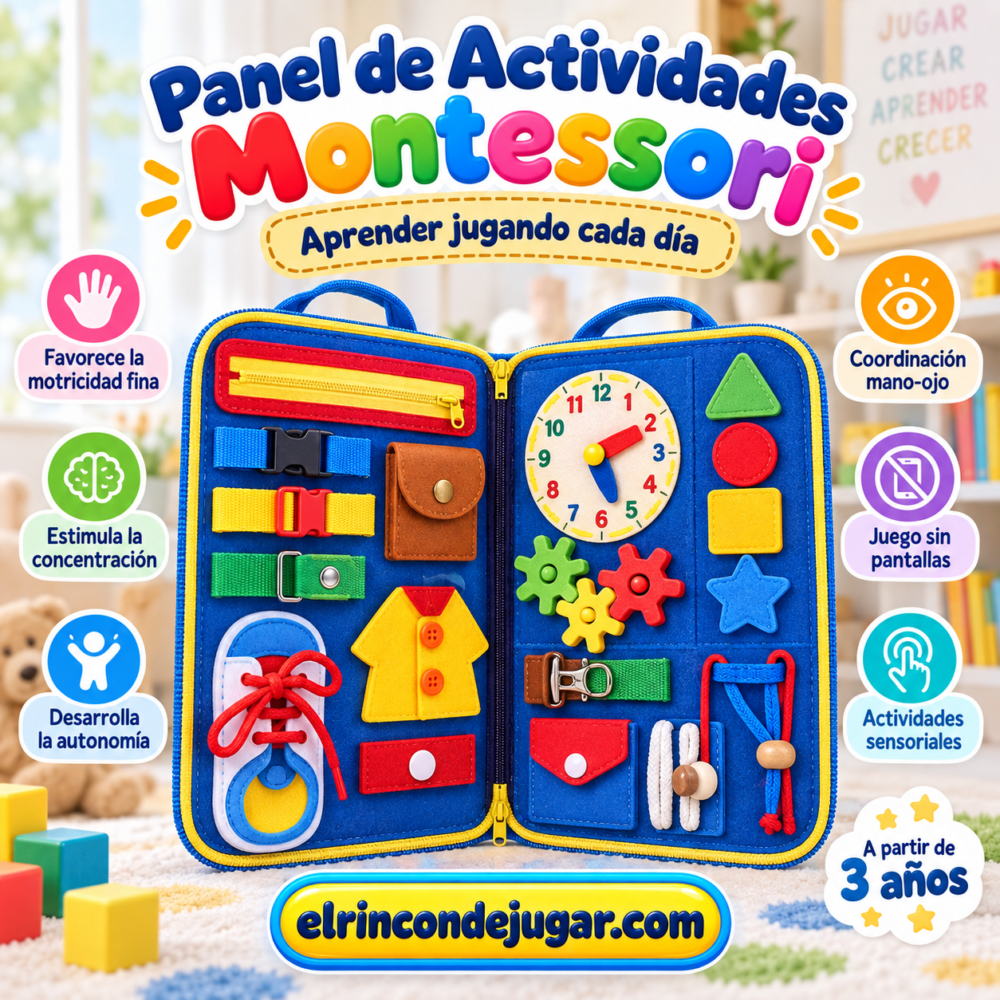 Panel de Actividades Montessori