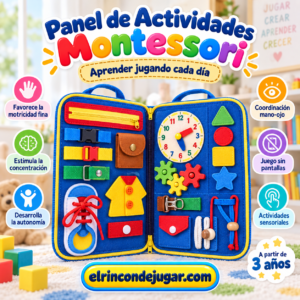 Panel de Actividades Montessori