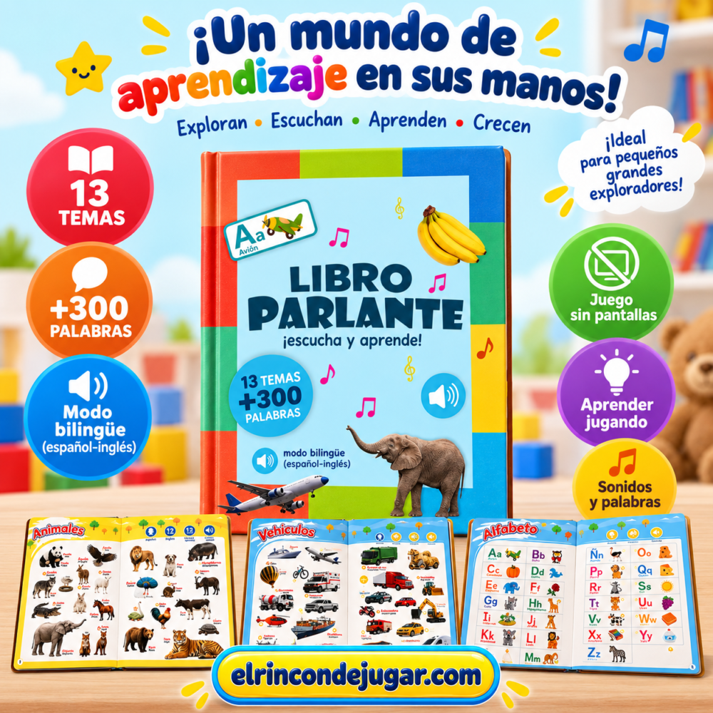 Libro Educativo Interactivo Español-Inglés