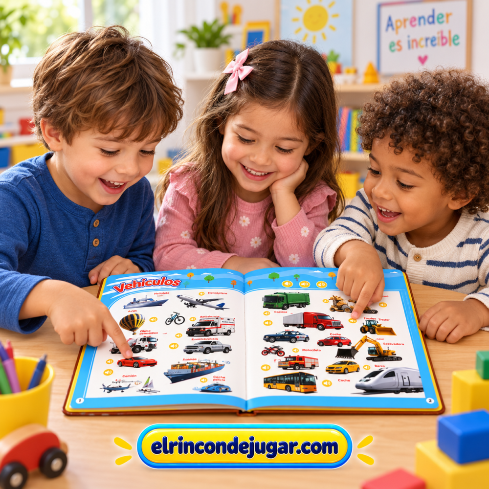 Libro Educativo Interactivo Español-Inglés