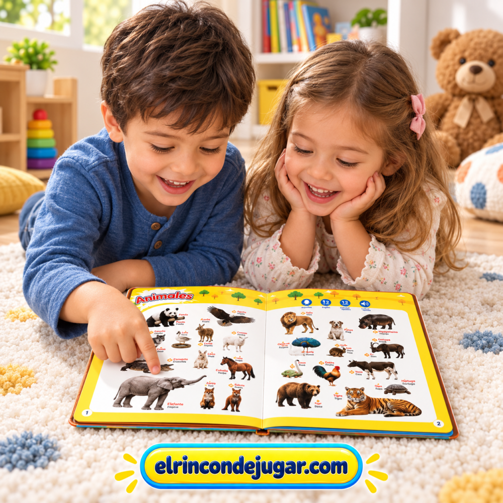Libro Educativo Interactivo Español-Inglés